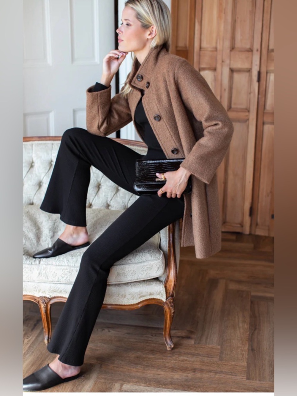 Emerson Fry Black Onyx Rib Pant 
NWT
Size S